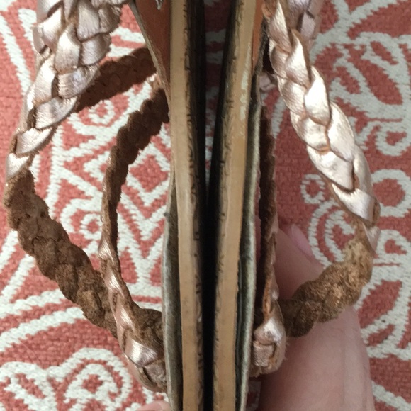 Roxy Braided Leather Strap Sandals - Picture 5 of 12
